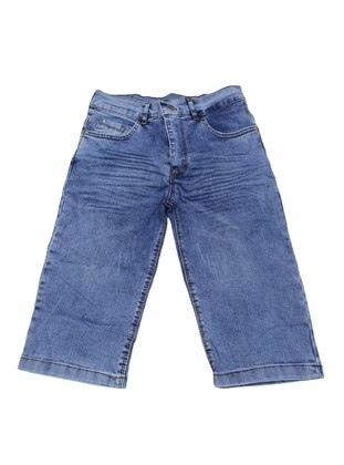Blue - Boys` Shorts - İrem Çocuk Giyim