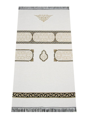 White - Prayer Mat - İhvanonline