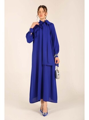 Saxe Blue - Modest Dress - Melike Tatar