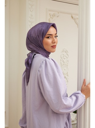 Purple - Scarf - Silk Home