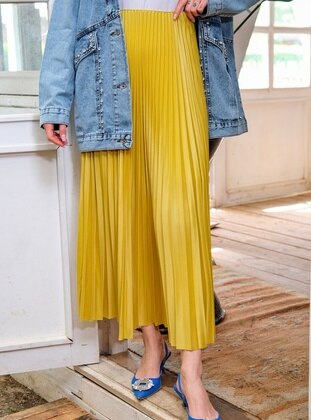 Yellow - Skirt - Locco Moda