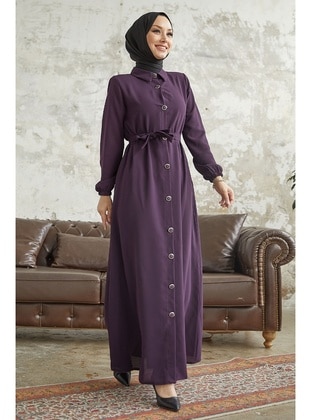 Purple - Evening Abaya - InStyle
