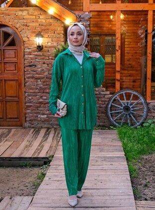 Green - Suit - Locco Moda