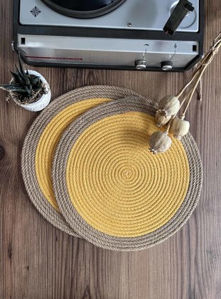 Mustard - Dinner Table Textiles - KARNAVAL HOME
