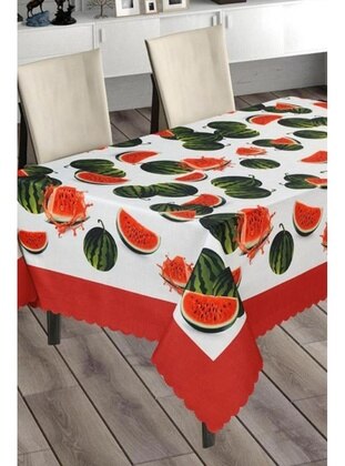 Red - Table Cloths - Dowry World