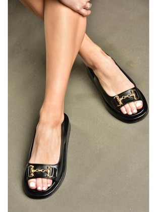 Black - Sandal - Sandal - Fox Shoes