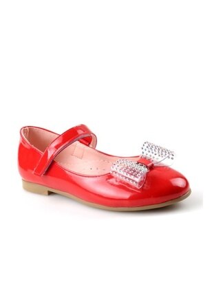 Red - Flat Shoes - Sema
