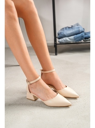 Beige - Casual - Casual Shoes - DİVOLYA