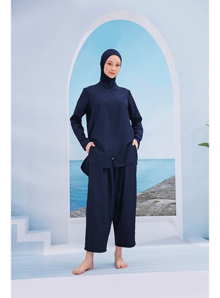 Navy Blue - Burkini - Mayou