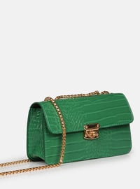 أخضر - حقيبة بحمالة طويلة - حقيبة يد وكتف - الكتف‎ حقائب