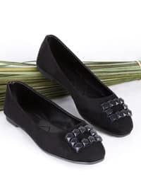 Black - Flat - Casual - Flat Shoes