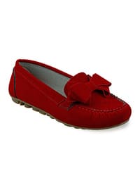 Red - Flat - Casual - Flat Shoes