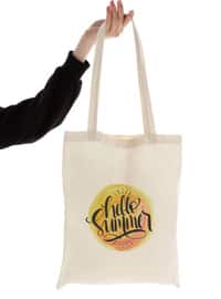 Satchel - Beige - Beach Bags