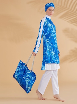 Saxe Blue - Beach Bags - Marina