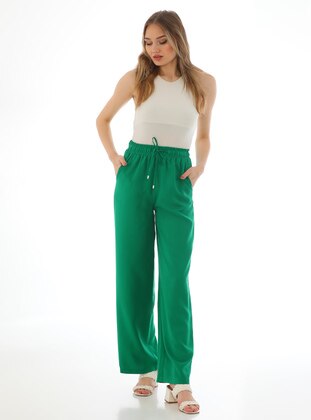 Green - Pants - EVS WOMAN