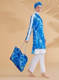 Saxe Blue - Beach Bags