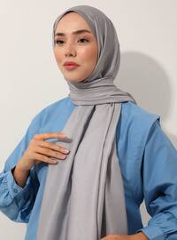 Stone Color - Plain - Shawl