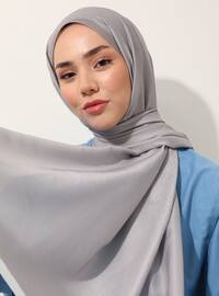 Stone Color - Plain - Shawl