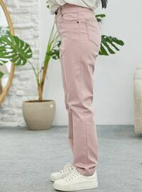 Powder Pink - Denim Trousers