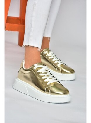 Golden color - Sports Shoes - Fox Shoes