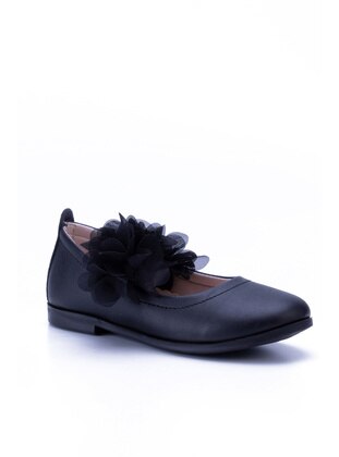 Crisp Black - Flat Shoes - En7