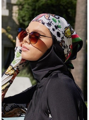 Multi Color - Swim Hijab - Mayovera
