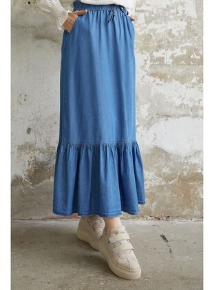 Light Blue - Skirt - InStyle