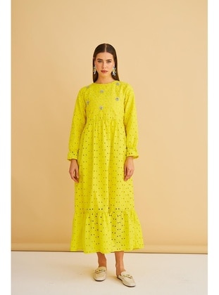 Yellow - 500gr - Modest Dress - BASICPARK