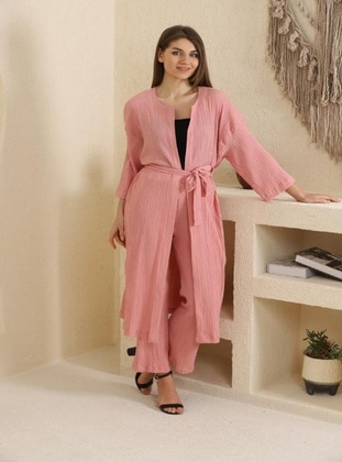 Pink - Suit - Maymara