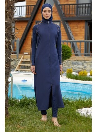 Navy Blue - Burkini - InStyle