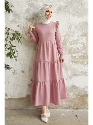 Dusty Rose - Unlined - Modest Dress - InStyle