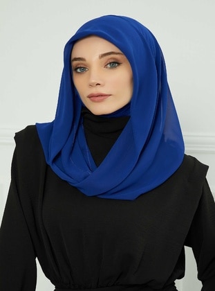 Saxe Blue - Shawl - Aisha`s Design