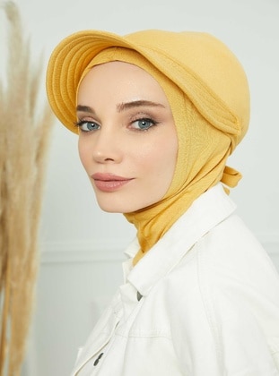 Mustard - 13gr - Simple - Bonnet - Aisha`s Design