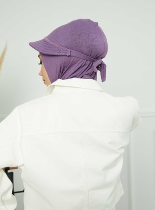 Purple - 13gr - Simple - Bonnet - Aisha`s Design