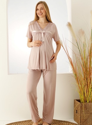 Dusty Rose - Maternity Pyjamas - Dika