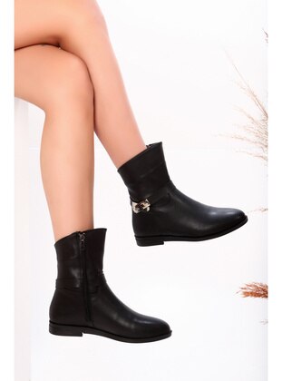 Boot - Black - Boots - Shoeberry