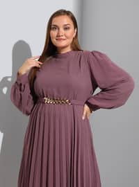 Vintage Purple - Plus Size Evening Dress