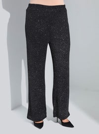 Black Glitter - Plus Size Suit
