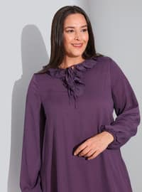 Purple - Plus Size Tunic