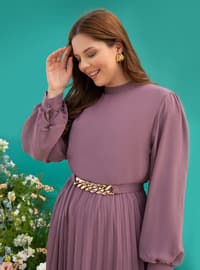 Vintage Purple - Plus Size Evening Dress