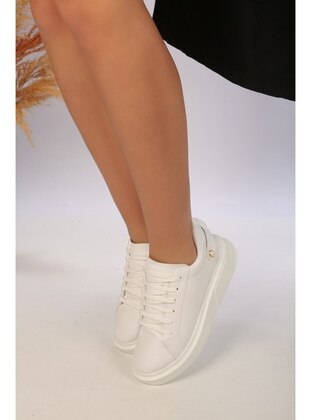 Women's Raino White  Casual Sneaker Shoes White