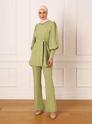Green - Evening Suit - Refka
