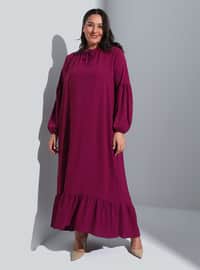 Cherry Color - Plus Size Dress