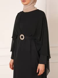 Black - Modest Evening Dress