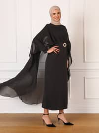 Black - Modest Evening Dress