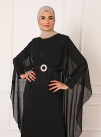 Black - Modest Evening Dress