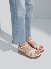 Cream - Sandal - Sandal