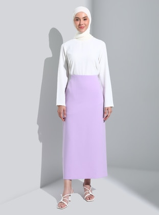Lilac - Unlined - Skirt - ONX10