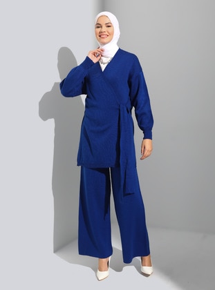 Saxe Blue - Knit Suits - Refka