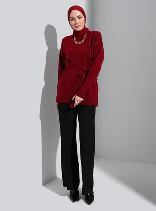 Cherry Color - Knit Sweaters - Refka